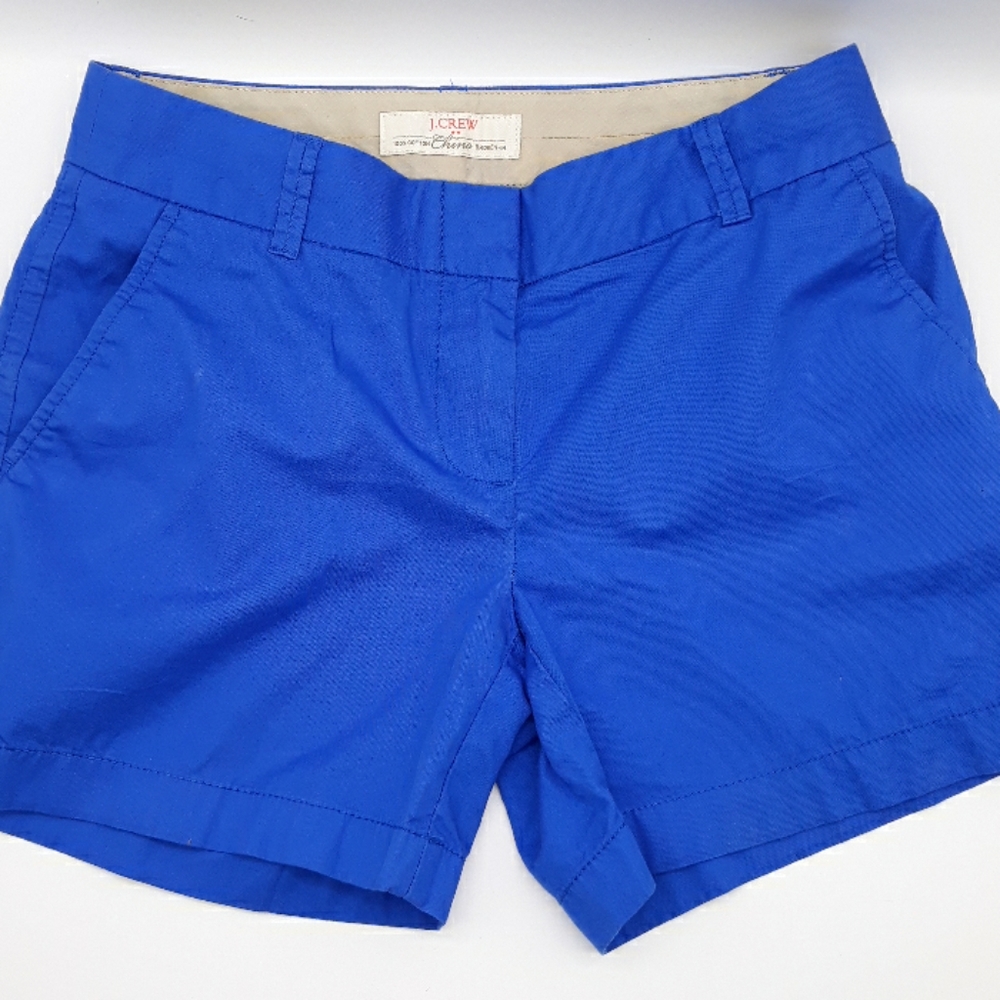 JCREW ROYAL BLUE SHORTS